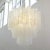 Gold Italian Opal Suspension Lamp in Murano Glass, 1980s For Sale - Image 8 of 12