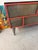 1990s Custom 11 Drawer Credenza in Red with Brushed Steel Doors and Black Glass Top For Sale In Palm Springs - Image 6 of 17