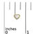 Early 21st Century 925 Sterling Silver 1/6 Cttw Yellow Diamond Open Double Heart Stud Earrings (Treated Yellow Color, I3 Clarity) For Sale - Image 5 of 5