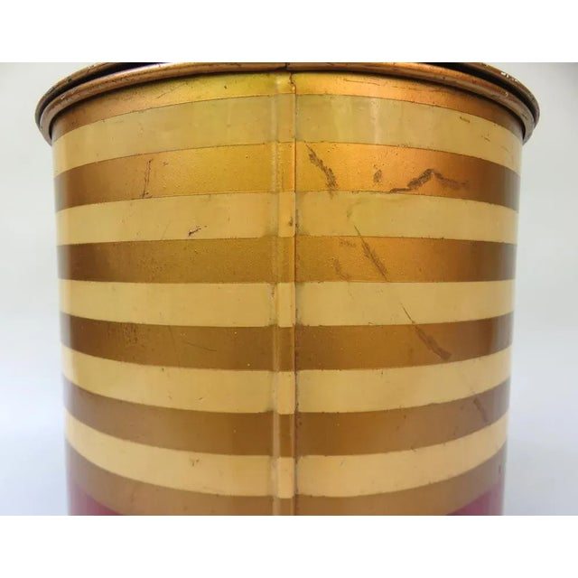 Art Deco Printed Kaiser's Coffee Storage Tin For Sale - Image 14 of 18