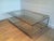 1970s Chrome and Brass Coffee Table For Sale - Image 12 of 12