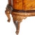 Wood Baroque Style Venetian Walnut & Maple Inlay Credenza with Mirror, 1920s For Sale - Image 7 of 10