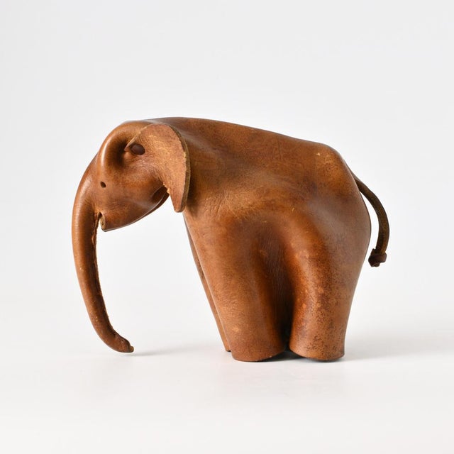 Leather Elephant from Deru, 1960s For Sale - Image 14 of 14
