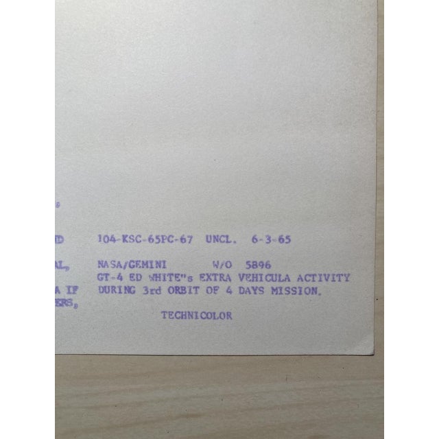 Nasa Gemini 4, 1965, Original Film Photograph For Sale - Image 4 of 14