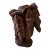 Mid-Century Multi-Faced Transforming Elephant Carved Wood Sculpture For Sale