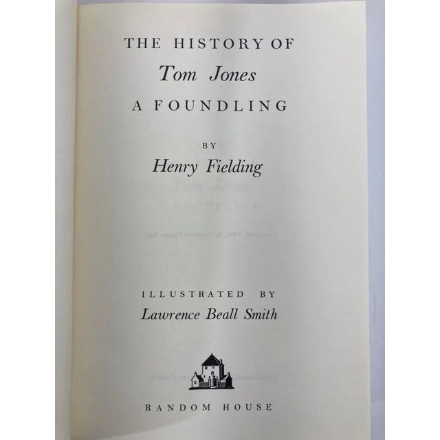 Blue 1964 The History of Tom Jones Book by Henry Fielding For Sale - Image 8 of 13