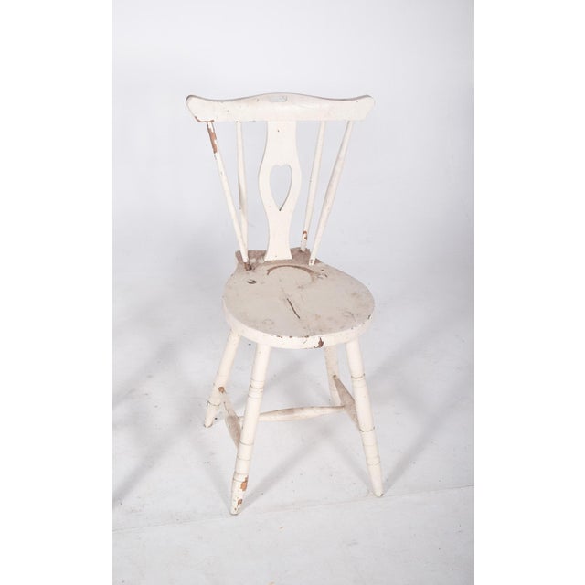 Portuguese Three Chairs with Codtail Backs, Set of 3 For Sale - Image 6 of 10