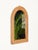 Stunning French Riviera–style arch-shaped mirror in bamboo and woven wicker. This delightful organic mirror was produced...