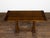 Italian 19th Century Walnut Trestle Table with Column Shaped Legs For Sale - Image 11 of 12