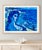 Textile Contemporary Seascape Oil Painting in Blue For Sale - Image 7 of 8