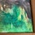 Mid-Century Modern 1970’s Original Modernist Soft Focus Landscape Painting Oak Wood Frame For Sale - Image 3 of 4