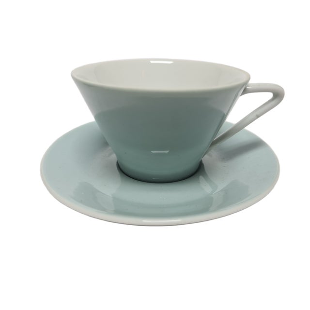 1970s Postmodern Cup and Saucer, Austria, 1960s, Set of 2 For Sale - Image 5 of 5