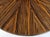 Art Deco Late 20th Century Pregno SRL Macassar Ebony Round Pedestal Dining Table, Italy Art Deco Style For Sale - Image 3 of 6