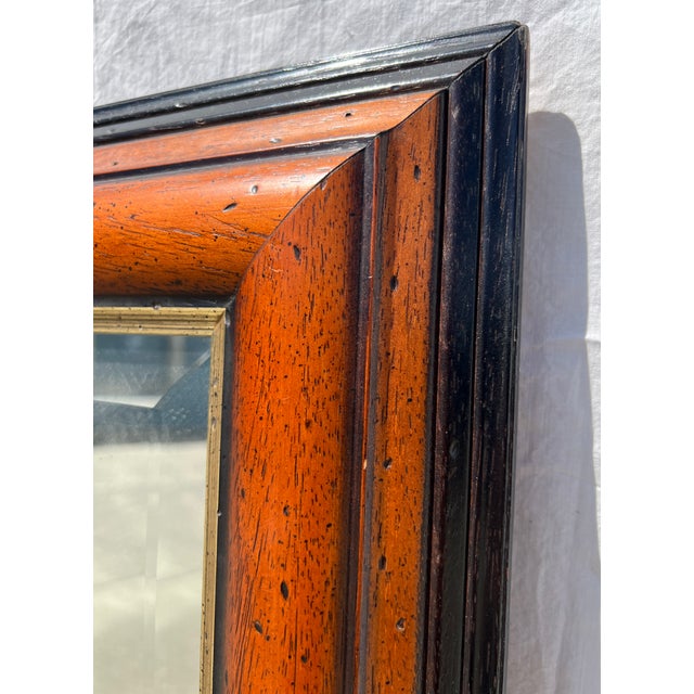 Distressed Tuscan-Style Full-Length Floor Mirror For Sale - Image 12 of 16