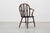English Windsor Armchair with Oak Seat and Spindle Back, 1800s For Sale - Image 9 of 13