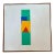 1980s Stefano Bicini “Totem” Geometric Oil Painting on Canvas, Signed and Dated ‘85, Framed For Sale