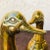1950s Brass Duck Head Bookends - a Pair For Sale - Image 9 of 11