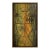 Van Hoople Family Crest Mid Century Modern Textured Painting on Board Framed For Sale