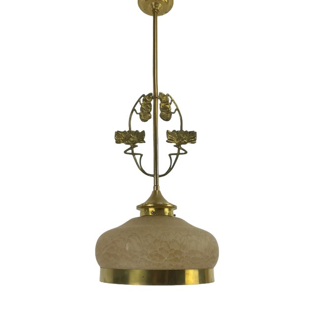 Viennese Pendant Lamp for Dining Table, 1920s For Sale