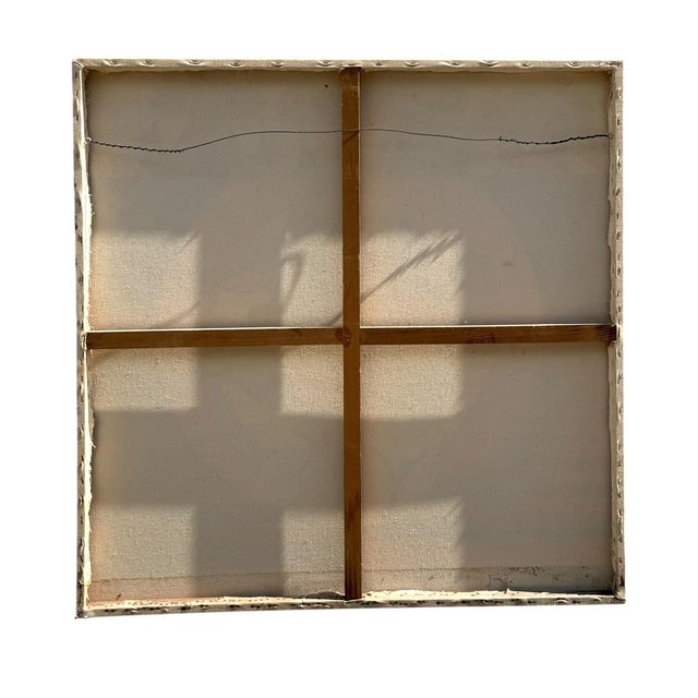 Mid 20th Century Mid 20th Century Joe Testa-Seca Tampa Artist Painting For Sale - Image 5 of 5