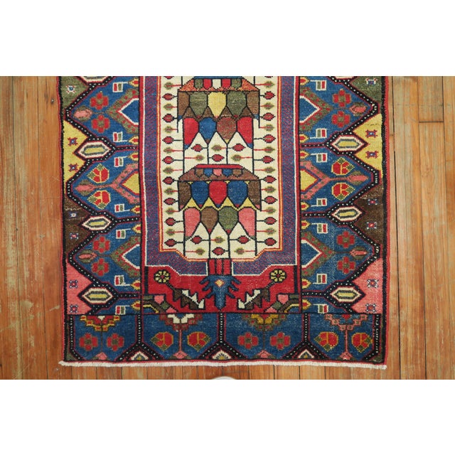 Persian Antique Persian Malayer Mat Rug - 2'5" x 3'8" For Sale - Image 3 of 6