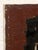 Mid 20th Century Cobalt and Crimson Geometric Abstract Painting With Ochre and Black For Sale - Image 4 of 6