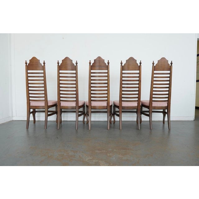 1960s Vintage Drexel Esperanto Dining Chairs (Set of 10) For Sale - Image 5 of 18