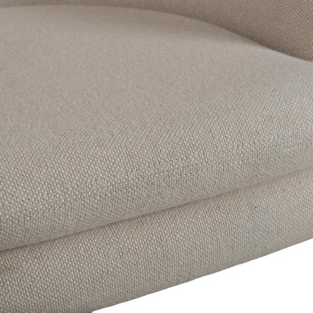 Set of Oda Lounge Chair and Ottoman in Cream Upholstery from Audo Copenhagen For Sale - Image 11 of 18
