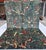 Textile Green Afghan Pictorial Peacock & Bird Garden Hand-Knotted Wool Rug - 9'11" X 6'6" For Sale - Image 7 of 12