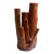Organic Brutalist Sculptural Wood Object | Modern Architectural Accent Sculpture For Sale