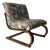 1970s Mid-Century Westnofa Style Cantilevered Bentwood Lounge Chair For Sale