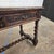 English Mid 19th Century Jacobean Carved Oak Barley Twist H-Stretcher and Leg Writing Table For Sale - Image 3 of 18