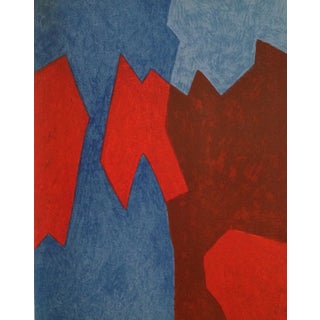 1968 Serge Poliakoff Original Lithograph XXe Siecle For Sale