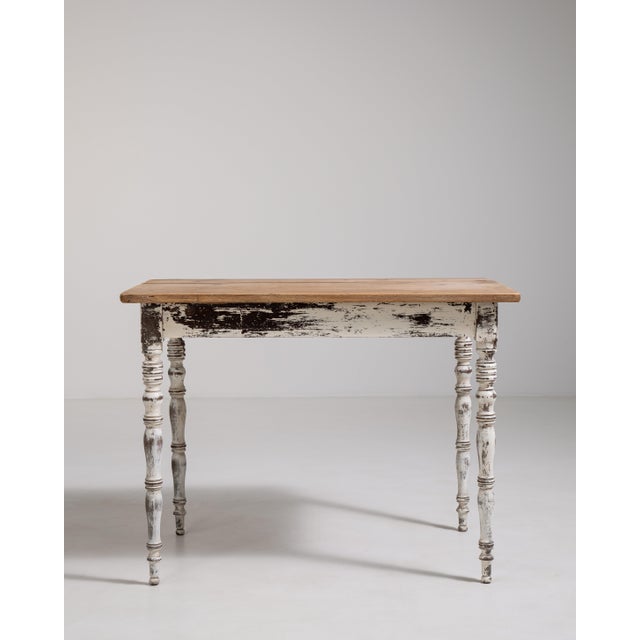 French French Table with Single Drawer For Sale - Image 3 of 16
