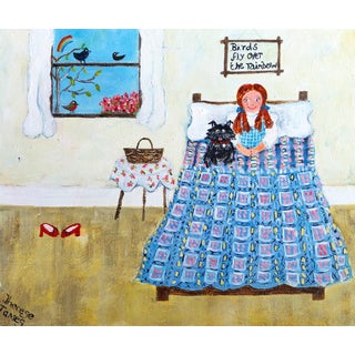 Red Shoes and Rainbows, Dorothy. By Therese James For Sale