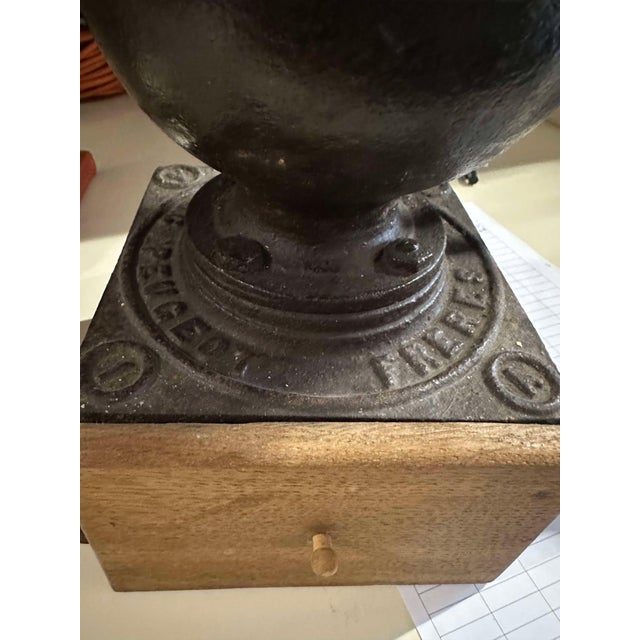 Countertop Coffee Grinder from Peugeot, 1950s For Sale - Image 3 of 7