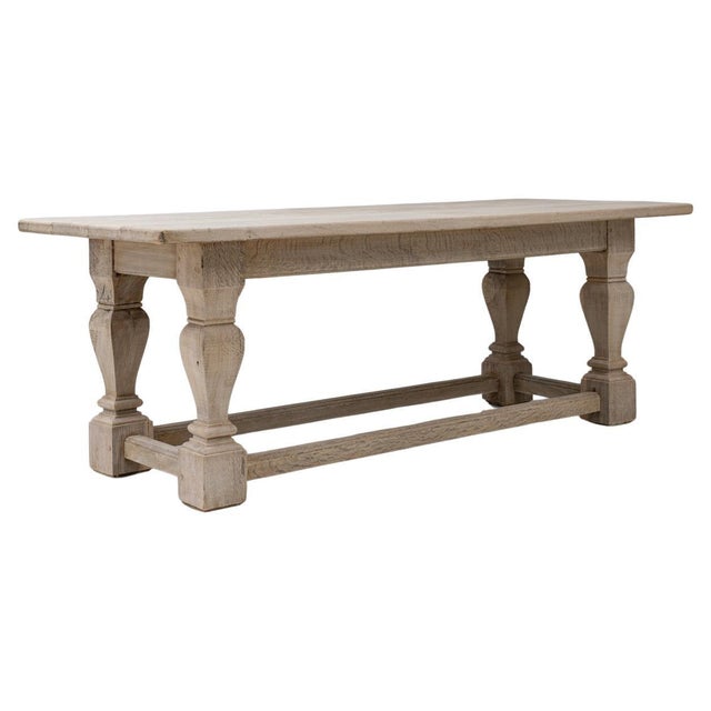 20th Century French Oak Dining Table For Sale - Image 15 of 18