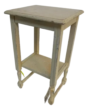 1990s Small Painted Wood Side Table