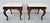 Minton-Spidell Vintage Ram’s Head Carved Walnut & Travertine Side Tables Attributed to Minton Spidell – Pair For Sale - Image 4 of 18