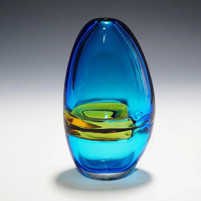 Large Doppio Incalmo Vase by Alfredo Barbini, Venice, 1965 For Sale - Image 4 of 11