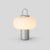 Nox Wireless Lamp in Opaline Glass & Aluminum from Alfredo Häberli For Sale - Image 3 of 18