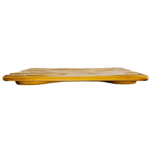 Vintage Ceramic Cheese Board from Boch Frères, 1950s For Sale - Image 4 of 10