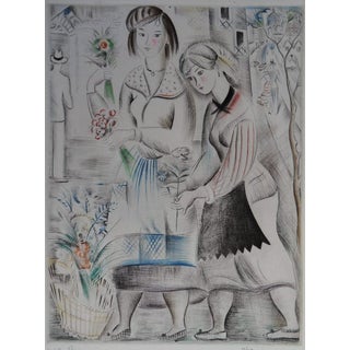 Mily Possoz, Florists, Etching For Sale