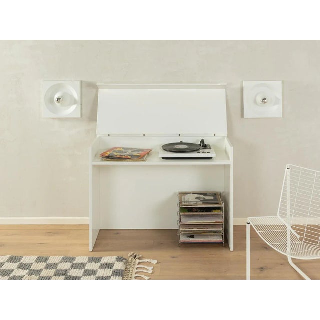 Vintage White Desk, 1970s For Sale - Image 3 of 10