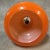 Opaline Orange Ceiling Lamp, 1970s For Sale - Image 7 of 8