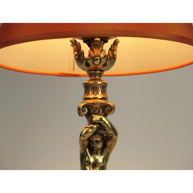 Napoleon III Lamps in Bronze, Set of 2 For Sale - Image 10 of 12