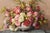 Maurice Alfred Decamps, Still Life with Carnations and Mimosa, Oil on Canvas, 20th Century For Sale - Image 3 of 11