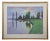 1995 Vintage Realist Landscape Pastel Painting Sailboats Farm by Fleming For Sale - Image 13 of 13
