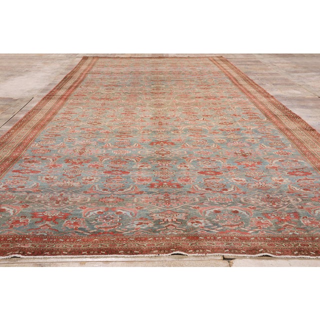 Late 19th Century Persian Malayer Rug, 06'07 X 16'04 For Sale - Image 9 of 10