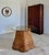 Wood Tromp l'Œil "Ghost" Rattan Table + Round Glass Dining or Surrealist Game Table For Sale - Image 7 of 18